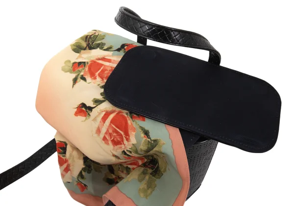 Jean Paul GAULTIER Emboss Design Scarf Sandwiched Bag K-175246_008