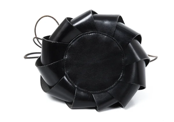 Jean Paul GAULTIER Spiraling Layered Leather Strap Bag K-175247_006