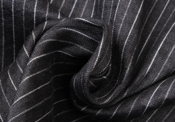 Yohji Yamamoto POUR HOMME Linen Blended Stripe Jacket K-175248_018