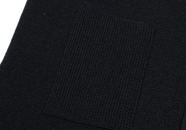 Y's Stand Collar Mesh Long Knit Cardigan K-175249_012