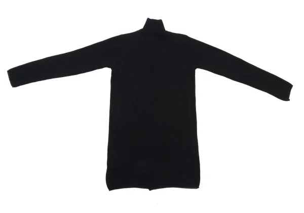 Y's Stand Collar Mesh Long Knit Cardigan K-175249_014