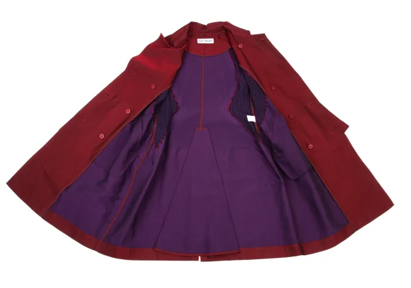 ISSEY MIYAKE Pleats Switching Coat K-175252_013
