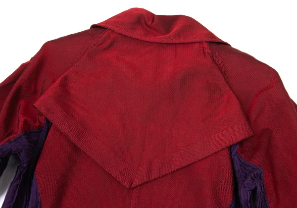 ISSEY MIYAKE Pleats Switching Coat K-175252_015