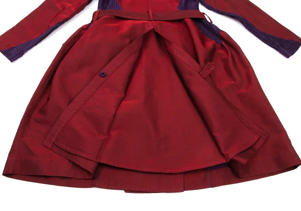 ISSEY MIYAKE Pleats Switching Coat K-175252_017