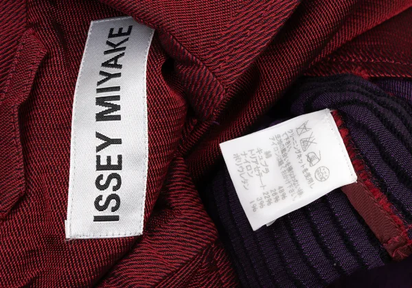 ISSEY MIYAKE Pleats Switching Coat K-175252_020