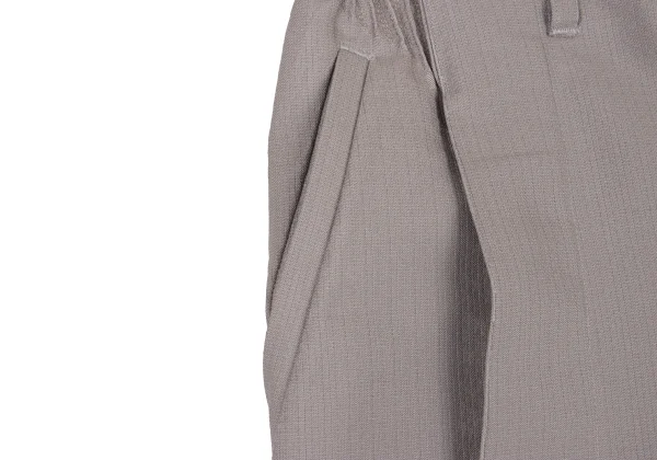 ISSEY MIYAKE Pleats Switching Tapered Pants K-175257_003