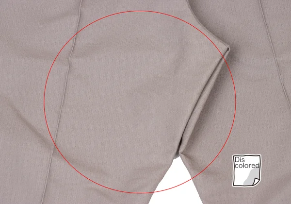 ISSEY MIYAKE Pleats Switching Tapered Pants K-175257_012