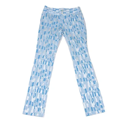 ISSEY MIYAKE Graphic Jacquard Stretch Pants
