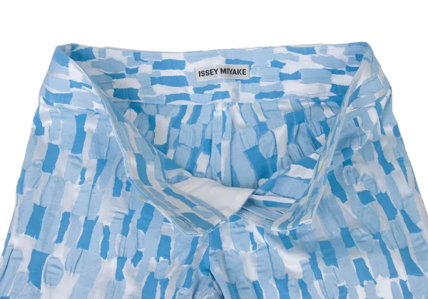ISSEY MIYAKE Graphic Jacquard Stretch Pants K-175258_005