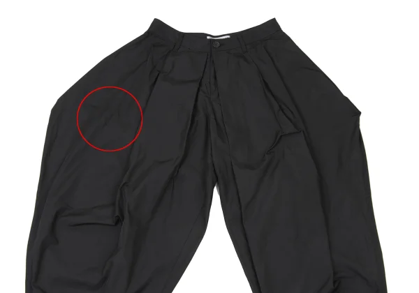 ISSEY MIYAKE Poly Tuck Design Wide Tapered Pants K-175259_002