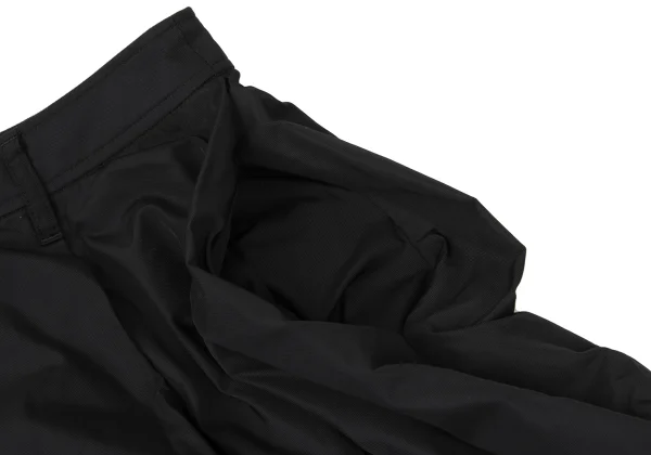 ISSEY MIYAKE Poly Tuck Design Wide Tapered Pants K-175259_006