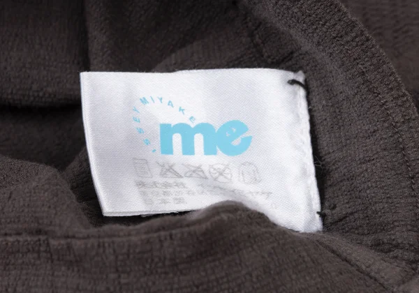 ISSEY MIYAKE me Woven Design Dropped Crotch Pants K-175262_015