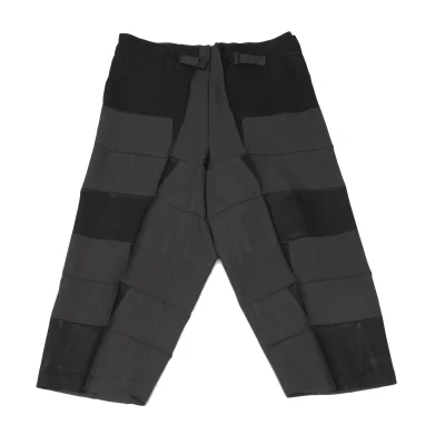 ISSEY MIYAKE me Printed Wide Tapered Pants