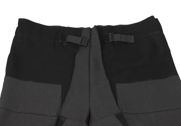 ISSEY MIYAKE me Printed Wide Tapered Pants K-175263_003