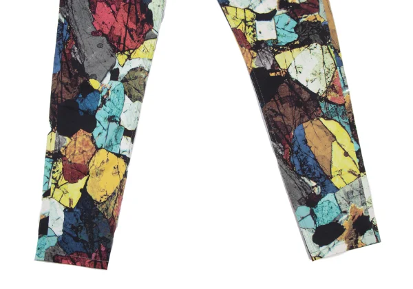PLEATS PLEASE Graphic Print Stretch Pants K-175265_007