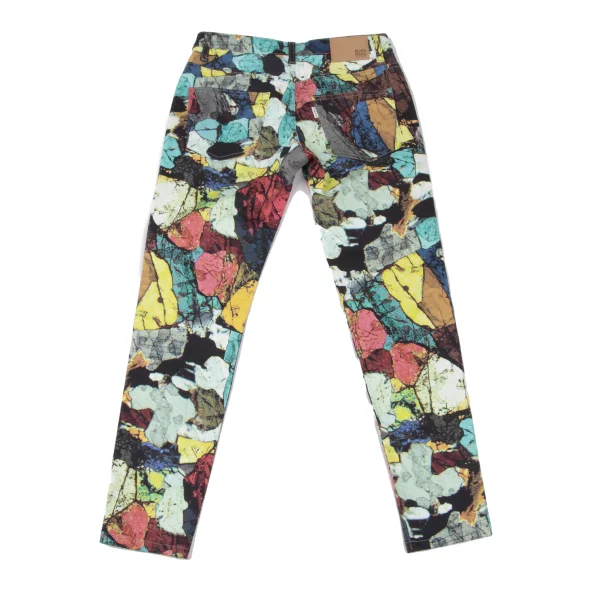 PLEATS PLEASE Graphic Print Stretch Pants K-175265_009