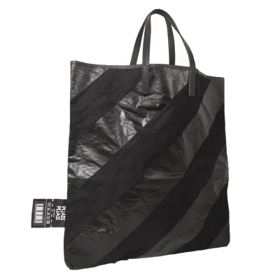 PLEATS PLEASE Printed Wrinkle Tote Bag