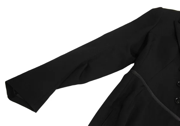 Y's Wool Gaba Zip Design Long Spencer Jacket K-175269_007