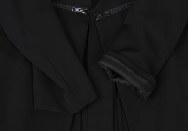 Y's Wool Gaba Zip Design Long Spencer Jacket K-175269_008