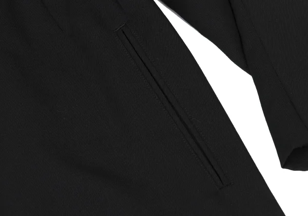 Y's Wool Gaba Zip Design Long Spencer Jacket K-175269_010