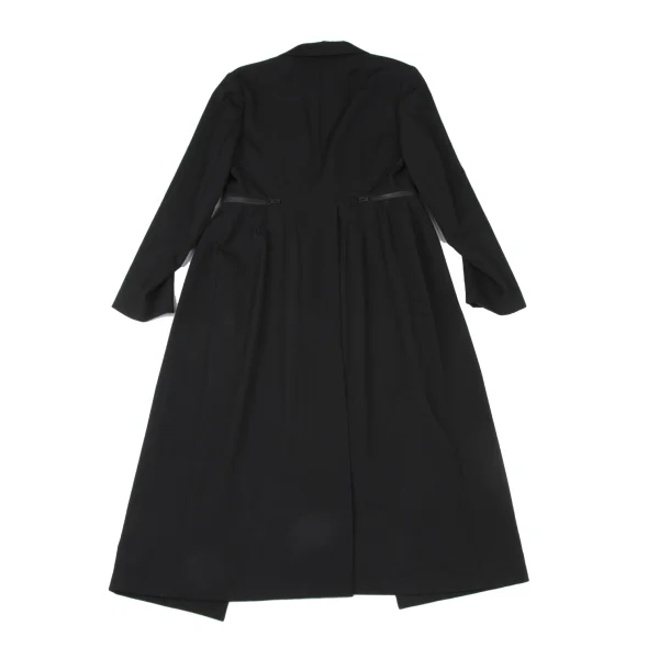 Y's Wool Gaba Zip Design Long Spencer Jacket K-175269_012