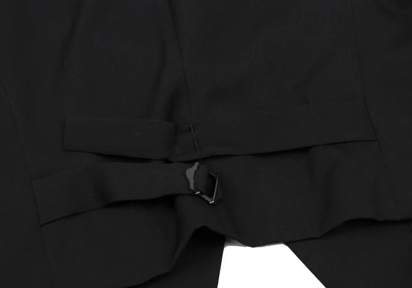 Y's Wool Gabardine Button Detail Spencer Jacket K-175270_014