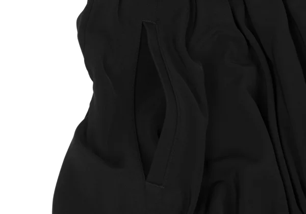 Y's.... Gathered Design Wide Cropped Pants K-175271_005
