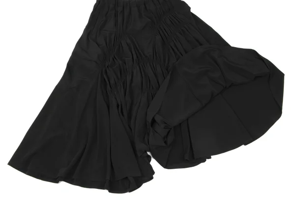 Y's.... Gathered Design Wide Cropped Pants K-175271_009
