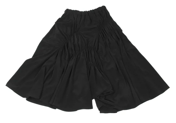 Y's.... Gathered Design Wide Cropped Pants K-175271_010