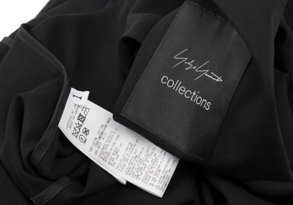 Yohji Yamamoto collections Arm Covers Sheer Cotton Balloon Sleeve Coat  K-175272_015