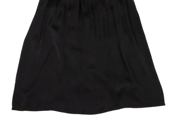 Ground Y BEYOND BORDERS Garment Dyed Cupro Suspender Skirt K-175275_006