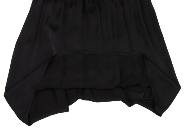 Ground Y BEYOND BORDERS Garment Dyed Cupro Suspender Skirt K-175275_008