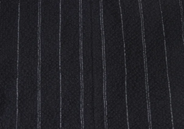 LIMI feu Cotton Blend Belted Slits Long Striped Coat  K-175276_014
