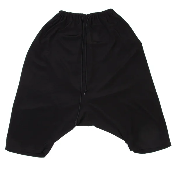 LIMI feu Drawstring Wide Dropped Crotch Pants Black 2 K-175277_001