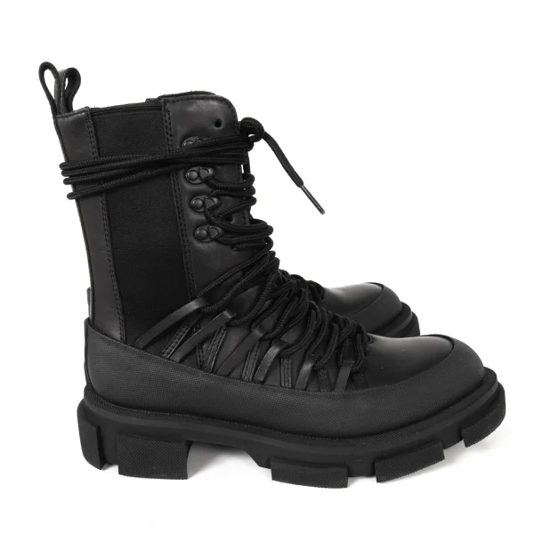 Y's×both 50th Anniversary Side Gore Lece Up Leather Boots K-175278_005