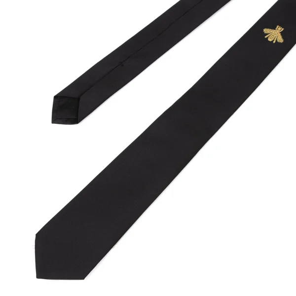 GUCCI Silk Bee Embroidered Tie K-175280_003