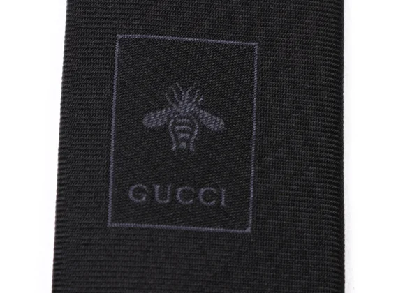 GUCCI Silk Bee Embroidered Tie K-175280_006