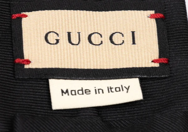 GUCCI Silk Bee Embroidered Tie K-175280_007