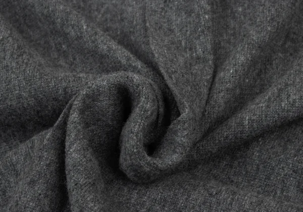 RAGNE KIKAS for Yohji Yamamoto Out Seam High Neck Knit Coat K-175282_015