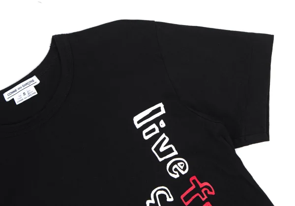 COMME des GARCONS Message Print T-shirt K-175283_006