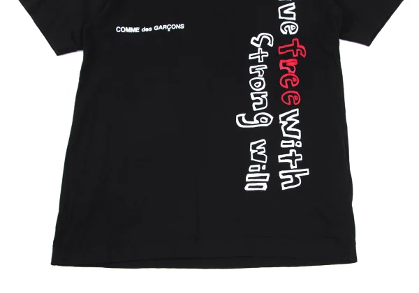 COMME des GARCONS Message Print T-shirt K-175283_007