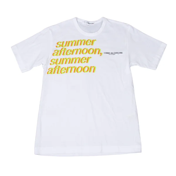 COMME des GARCONS PARFUMS Logo Print T-shirt White S K-175284_001