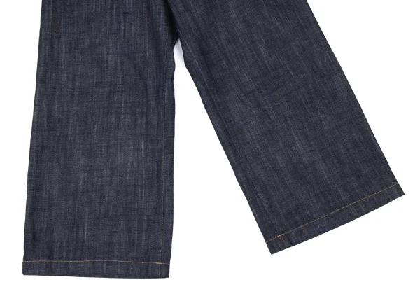Y's Vinyl Patch Wide Denim Pants K-175286_007