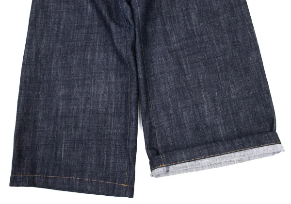 Y's Vinyl Patch Wide Denim Pants K-175286_008