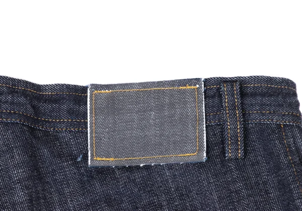 Y's Vinyl Patch Wide Denim Pants K-175286_012