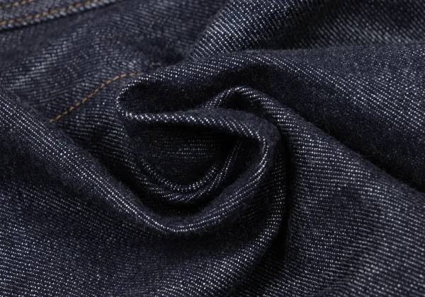 Y's Vinyl Patch Wide Denim Pants K-175286_013