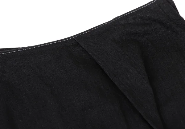 zucca Cotton Hem Switching Tuck Skirt K-175287_005
