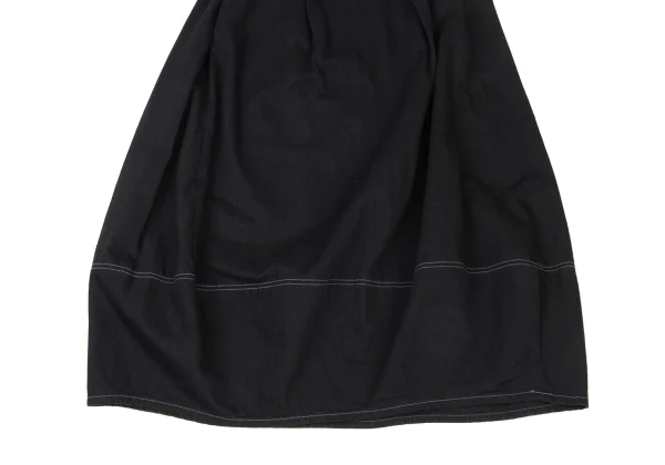 zucca Cotton Hem Switching Tuck Skirt K-175287_007