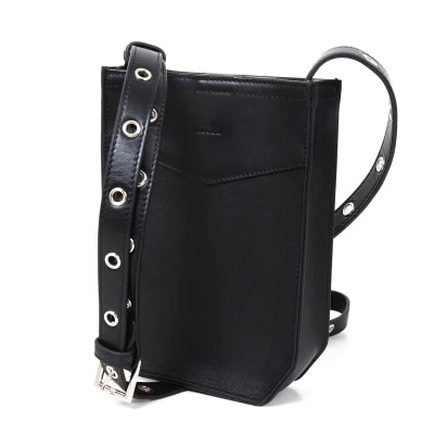 zucca Synthetic Leather Mini Shoulder Bag