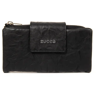zucca Logo Embroidery Emboss Wallet